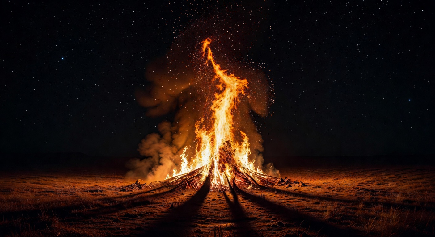 Sen o ogniu - jak interpretować ogień w snach według sennika