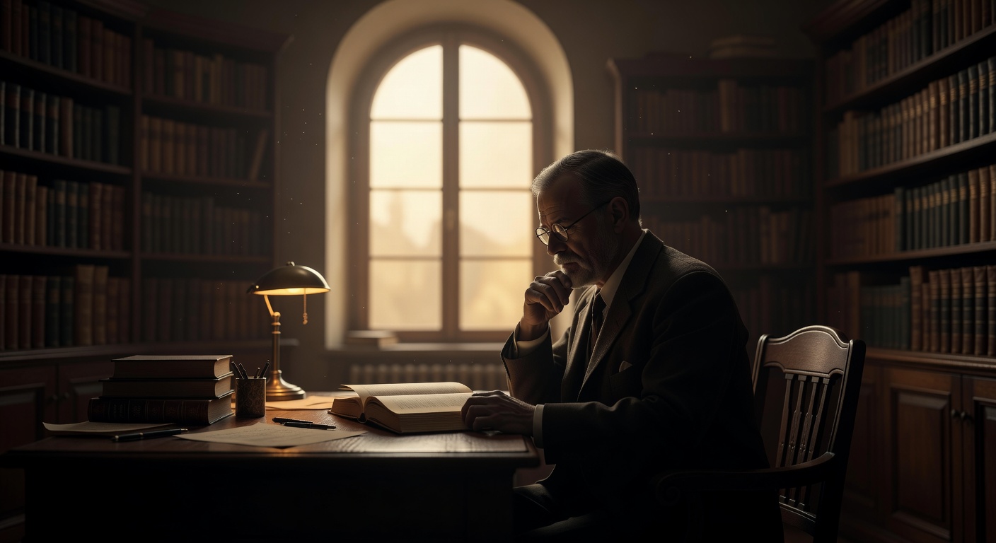 Zygmunt Freud i jego książka "psychopatologia życia codziennego"